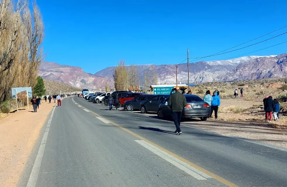 Abrió el paso Cristo Redentor luego de 5 días cerrado por la nieve