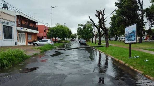 Entre Ríos inundaciones cortes de luz y destrozos por el temporal