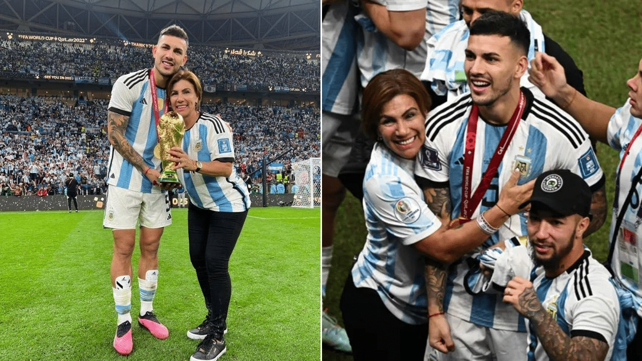 La mamá de Leandro Paredes reveló el apodo oculto de su hijo y