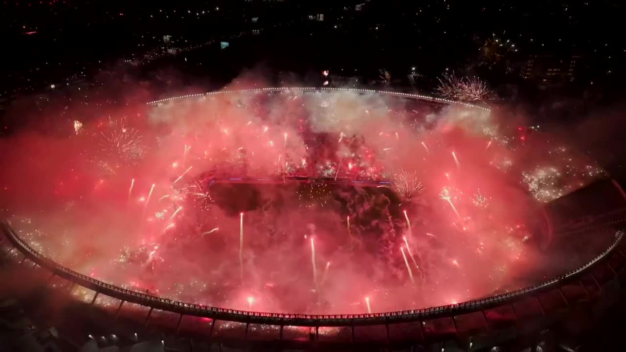 El Impresionante Recibimiento De Los Hinchas De River En El Partido