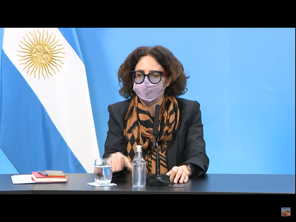 En Vivo Anuncio De Cecilia Todesca Bocco Junto A La Directora De La Afip Mercedes MarcÓ Del Pont 7255