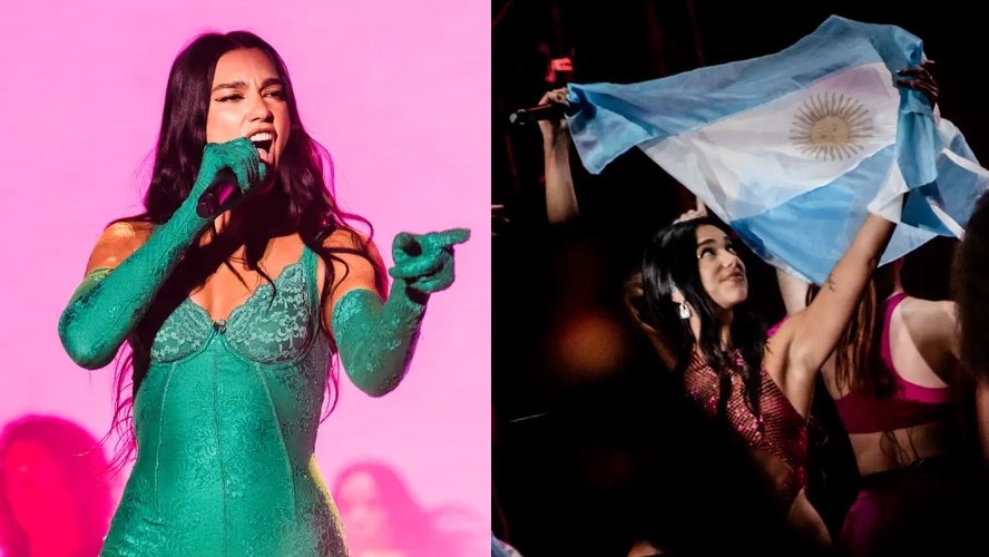 DUA LIPA SOBRE BUENOS AIRES "ES UNA DE LAS CIUDADES MÁS HERMOSAS DEL