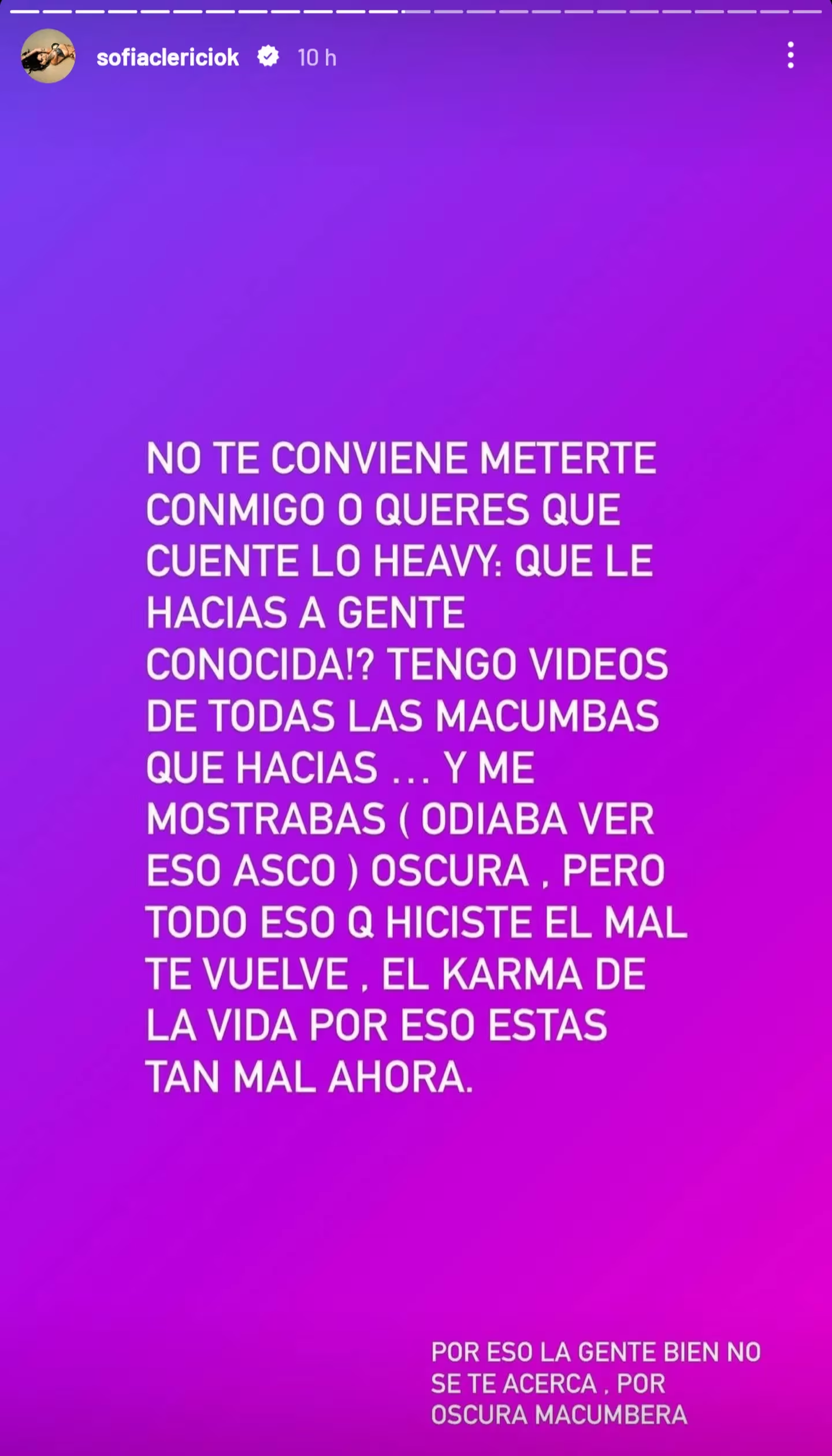 Sofía Clerici denunció que recibió amenazas | Diario El Norte, San Nicolás.