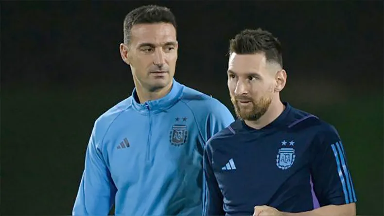 Messi Scaloni