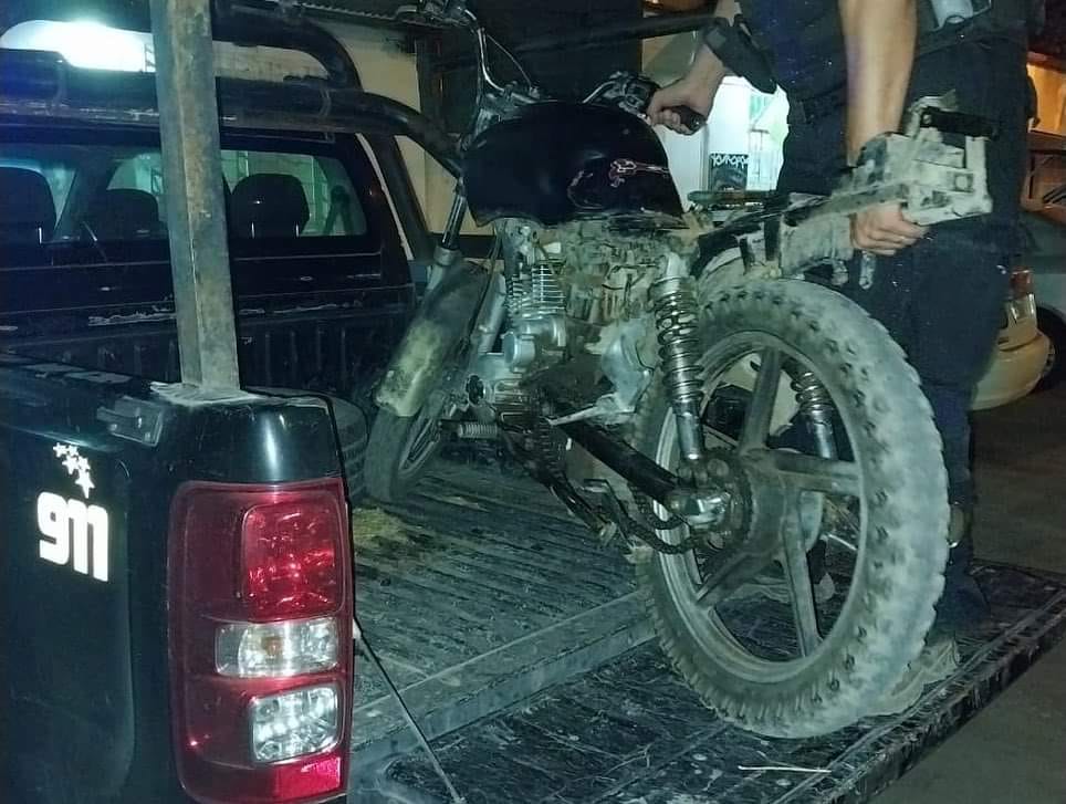 Detenido por hurtar una moto