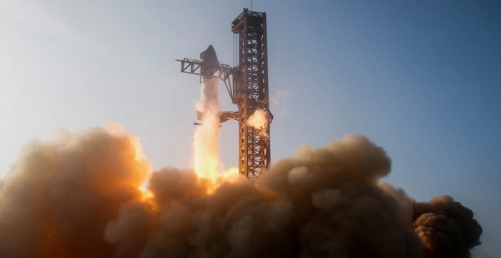 Aprobaron tercer vuelo de la nave Starship de SpaceX