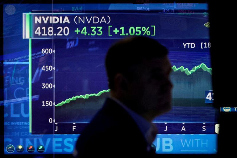 Wall Street avanza con las acciones de Nvidia y con la reunión de la FED en medio del panorama