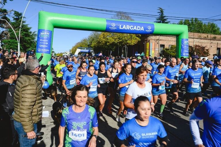 Olavarría: más de 1.000 competidores corrieron la “Vuelta al Municipio”
