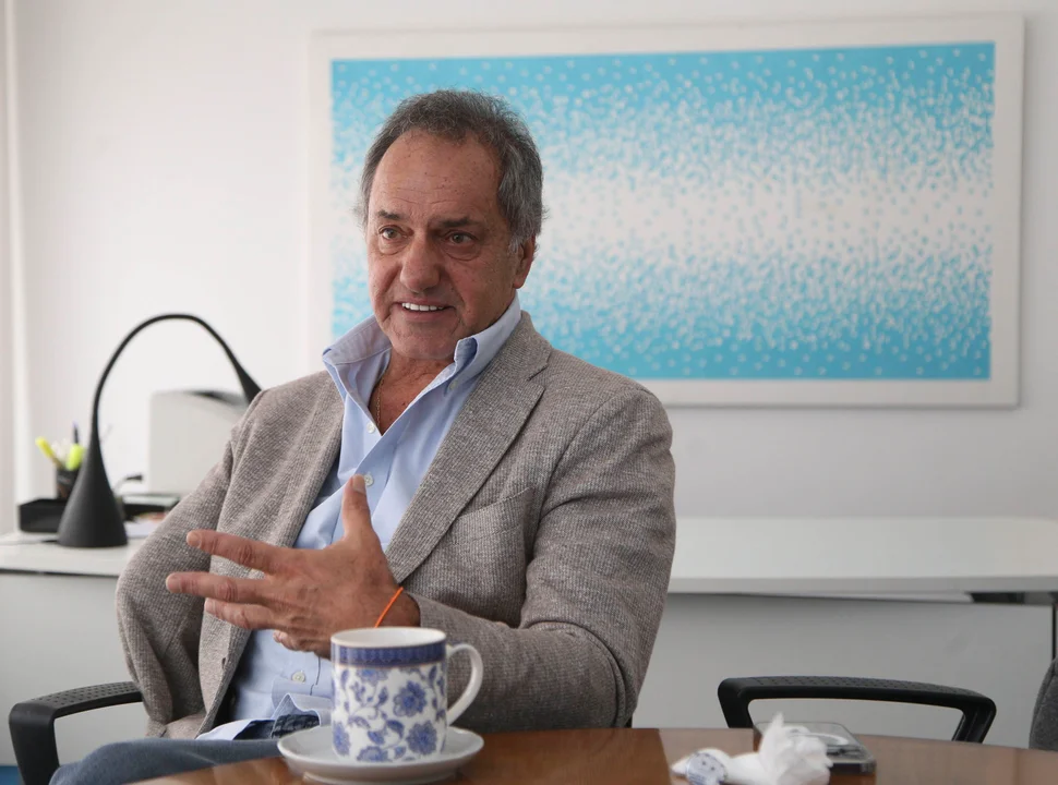 El encuentro de Daniel Scioli con un ex Gran Hermano