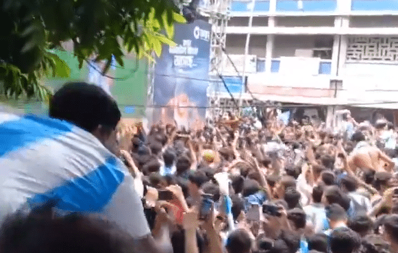 Bangladesh también celebró el triunfo de Argentina en la Copa América