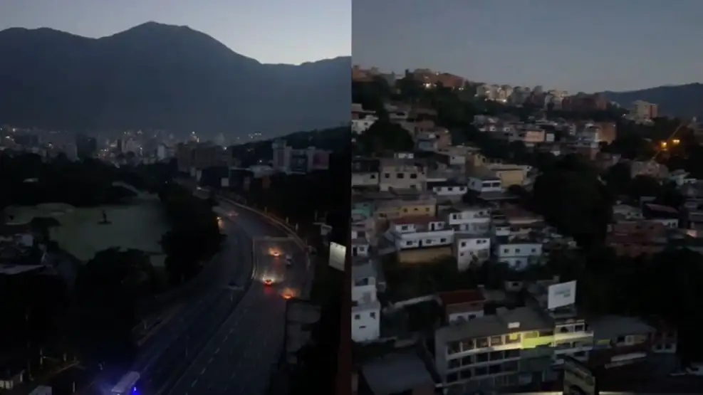 Apagón masivo en Venezuela casi todo el país amaneció sin luz Diario