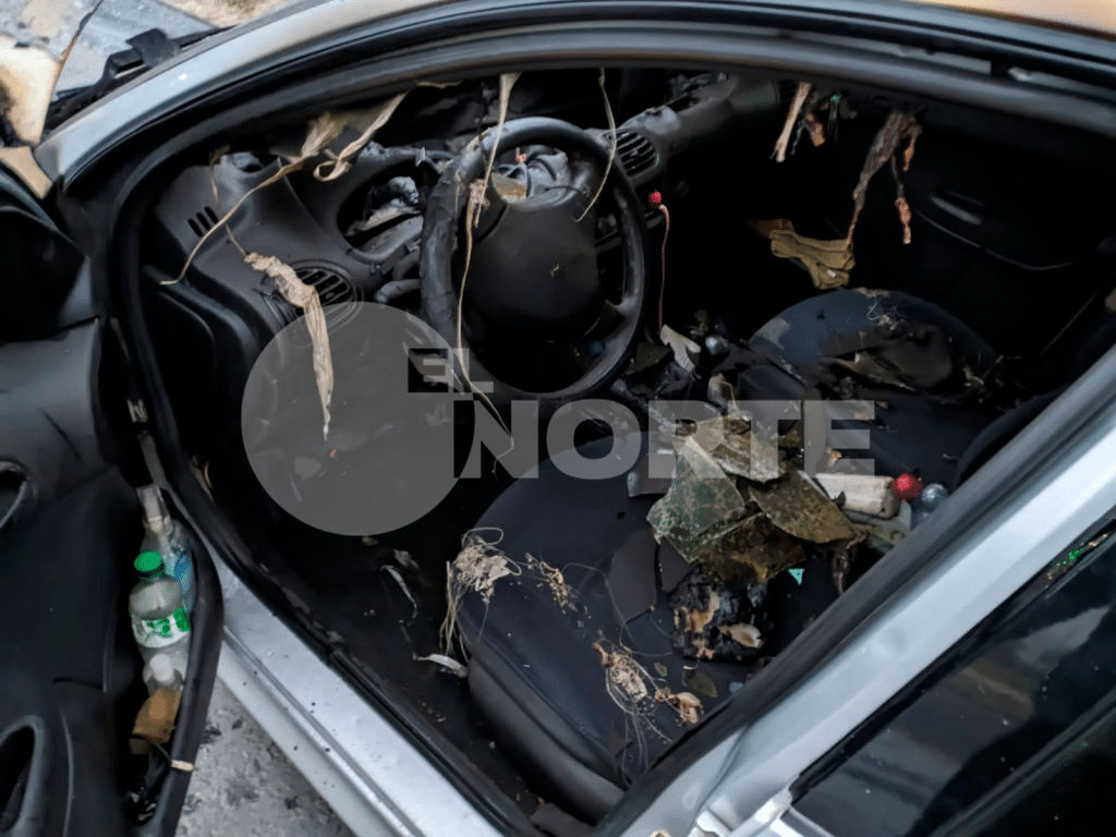 Zona norte: se incendió un vehículo frente a la Municipalidad