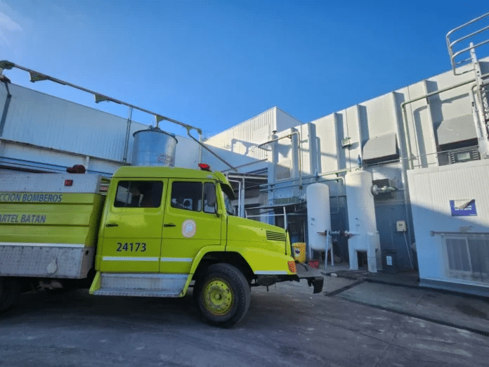 Mar del Plata: por un principio de incendio en el Parque Industrial evacuaron a 320 trabajadores