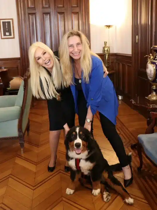 Susana Giménez en la Casa Rosada: además de la entrevista al Presidente, conoció a Thor