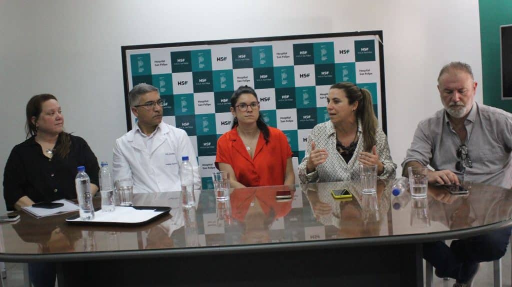 La viceministra Navarro puso en funciones a las nuevas directoras asociadas del Hospital San Felipe