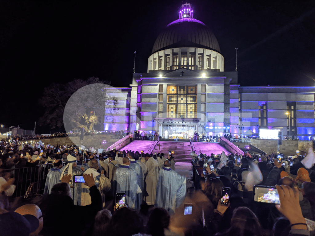 Así se vivió el aniversario de la Virgen María del Rosario de San Nicolás 