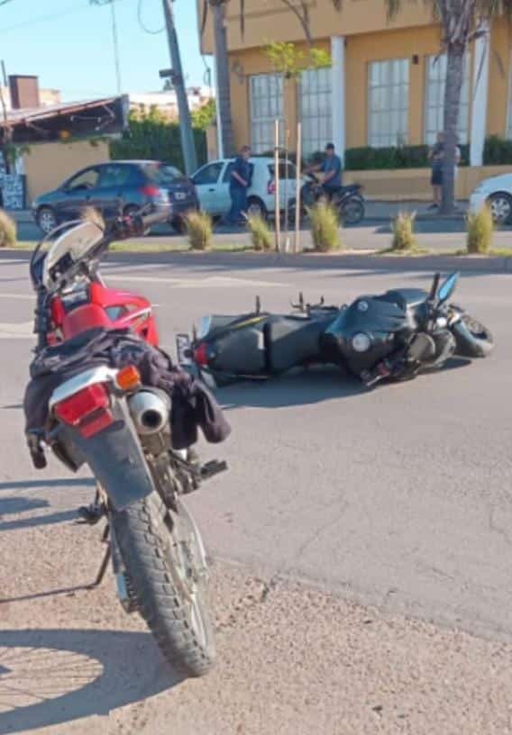 Accidente motos San Nicolás