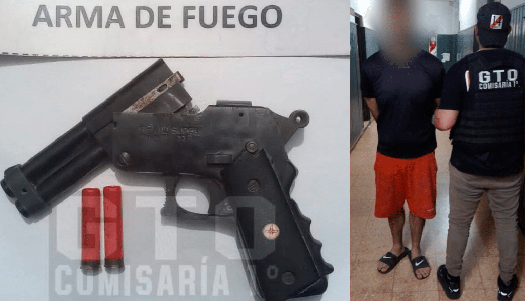 Allanamiento en Av. Falcon al 600: detuvieron a un hombre y secuestraron un arma de fuego