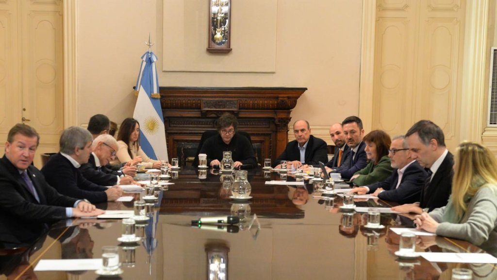 Milei reunión Gabinete