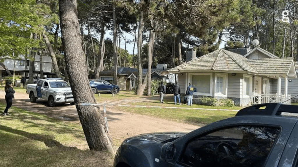 Pinamar turista disparó policia