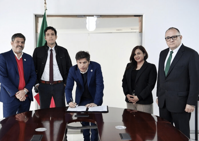 Kicillof firmó en México un acuerdo para promover el desarrollo del litio