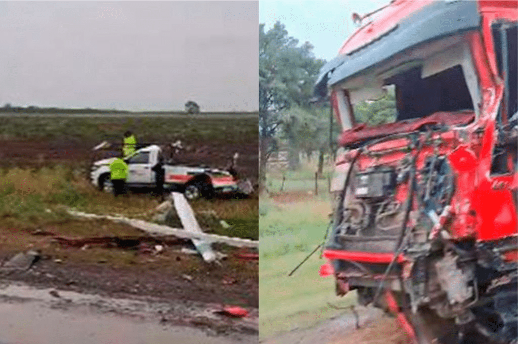 Ruta 34: falleció una persona tras el choque entre un camión y una ...