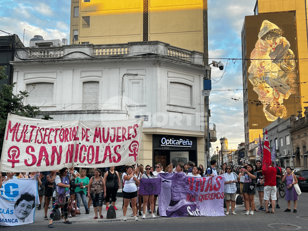 San Nicolás también se movilizó en el Día por la Eliminación de la Violencia contra la Mujer