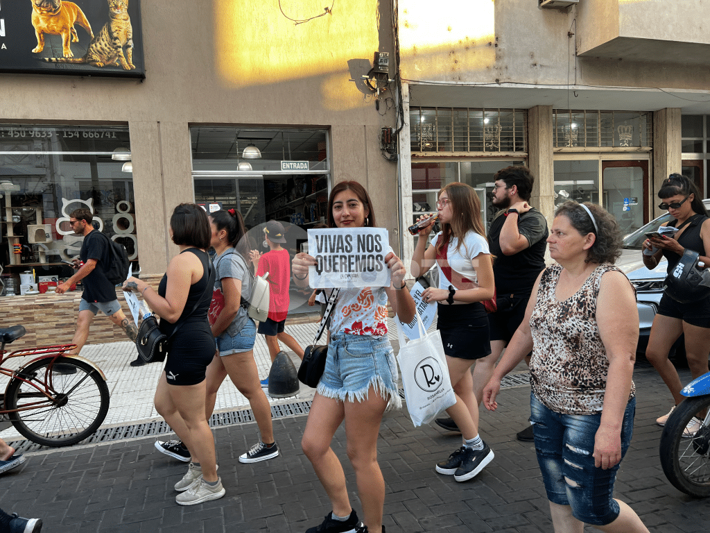 San Nicolás también se movilizó en el Día por la Eliminación de la Violencia contra la Mujer