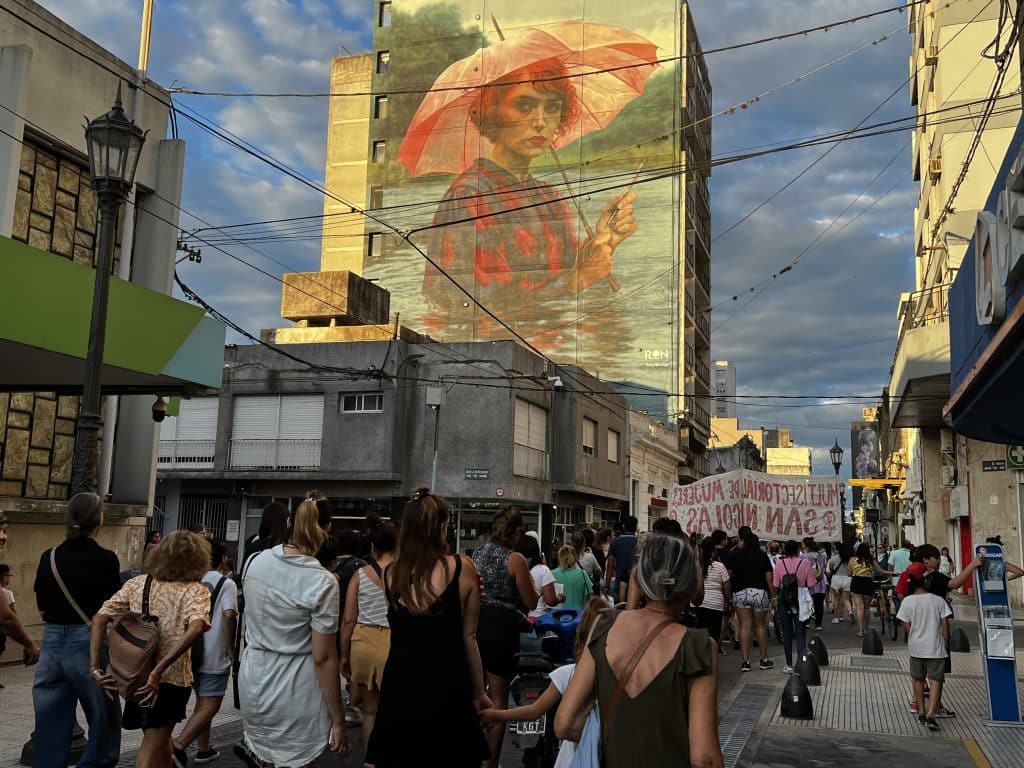 San Nicolás también se movilizó en el Día por la Eliminación de la Violencia contra la Mujer