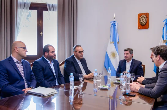 Autoridades de Minas Argentinas presentaron a Orrego el primer plan de inversión en San Juan bajo el RIGI