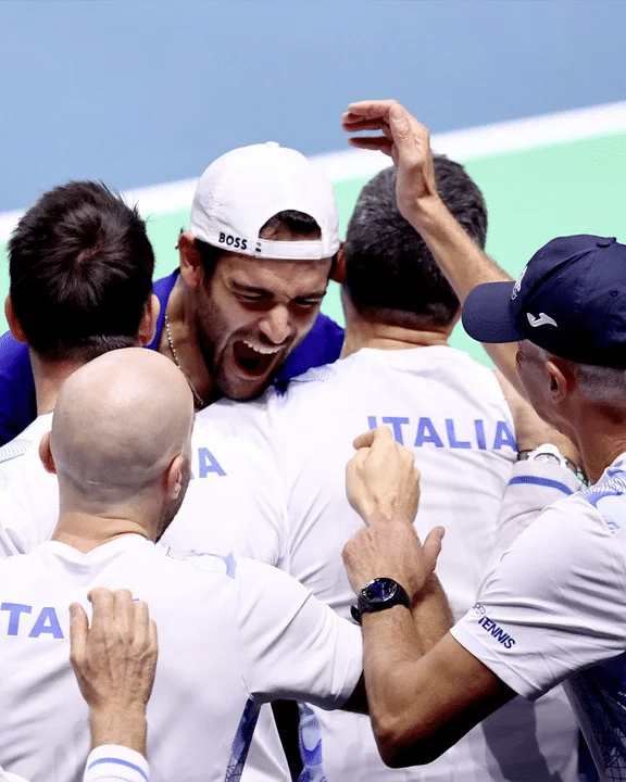 Italia a un paso de la final de la Copa Davis