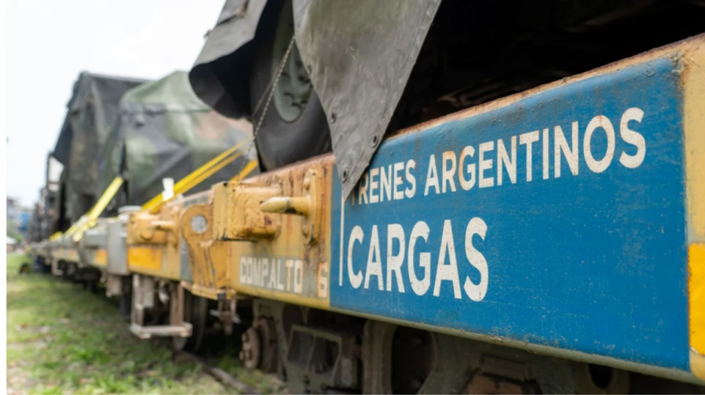 Trenes Argentinos Cargas potencia la logística de las Fuerzas Armadas