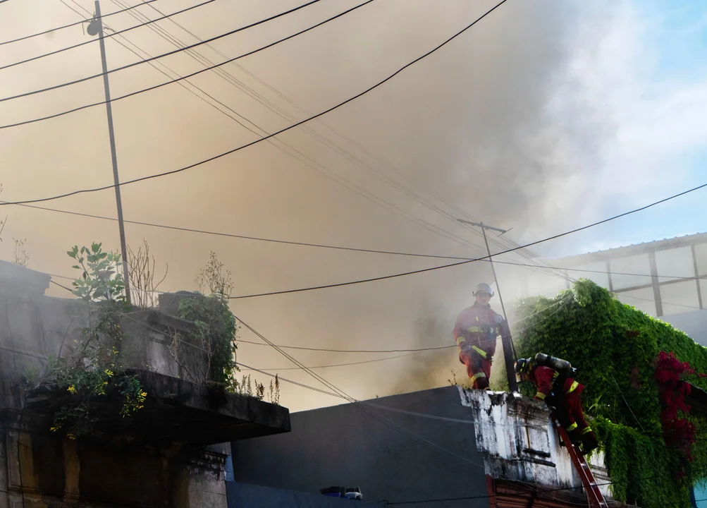 Incendio La Boca