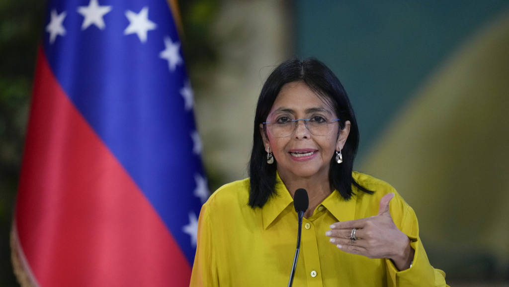 La vicepresidenta de Venezuela advierte que su país es "un objetivo geoestratégico" del Pentágono