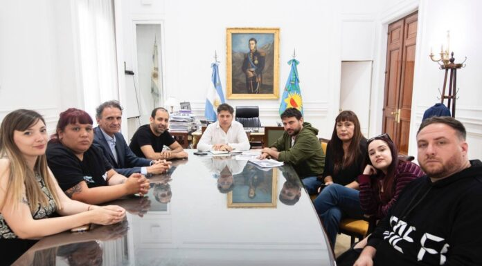 Foto de cercanía entre Kicillof y Grabois: reunión “intensa y fraterna”