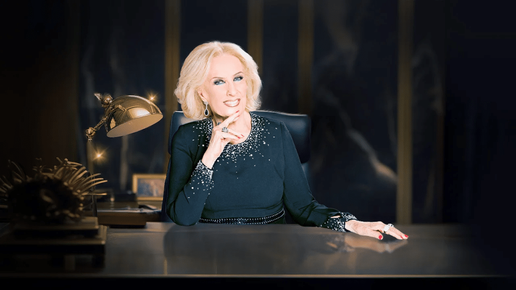 rating mesa Mirtha televisión