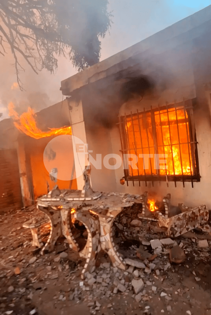 Conflictos entre vecinos en zona oeste: una vivienda de B° Lanza fue incendiada intencionalmente