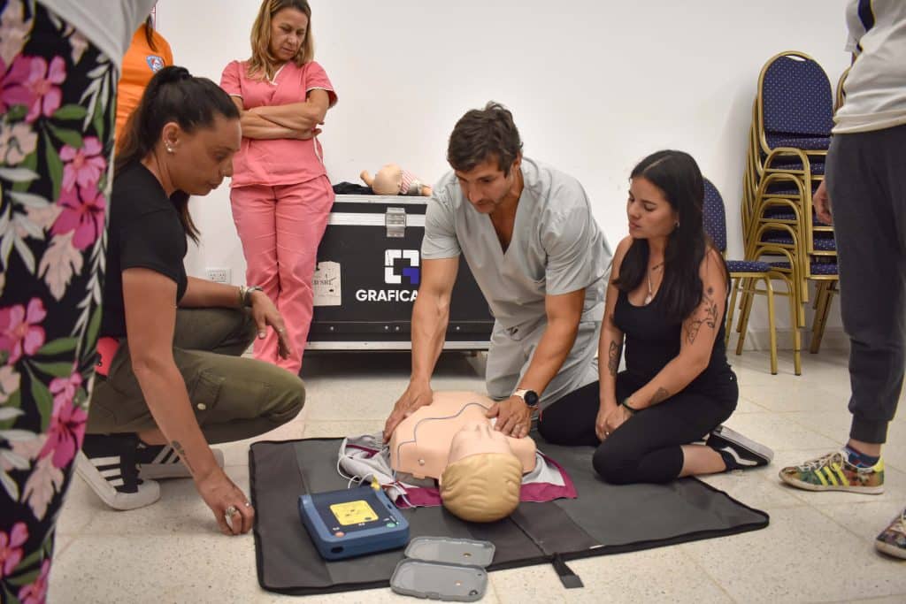 Capacitación para personal del Hospital Gomendio de Ramallo