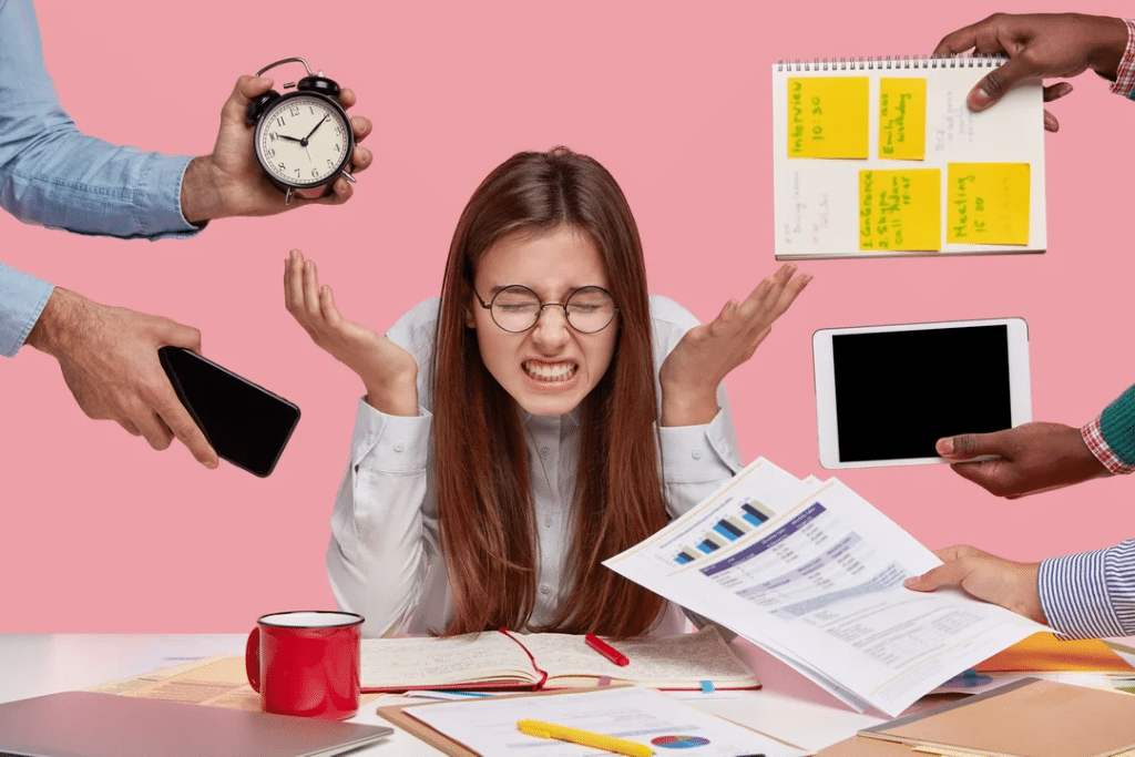 agotamiento mental fin año estrés
