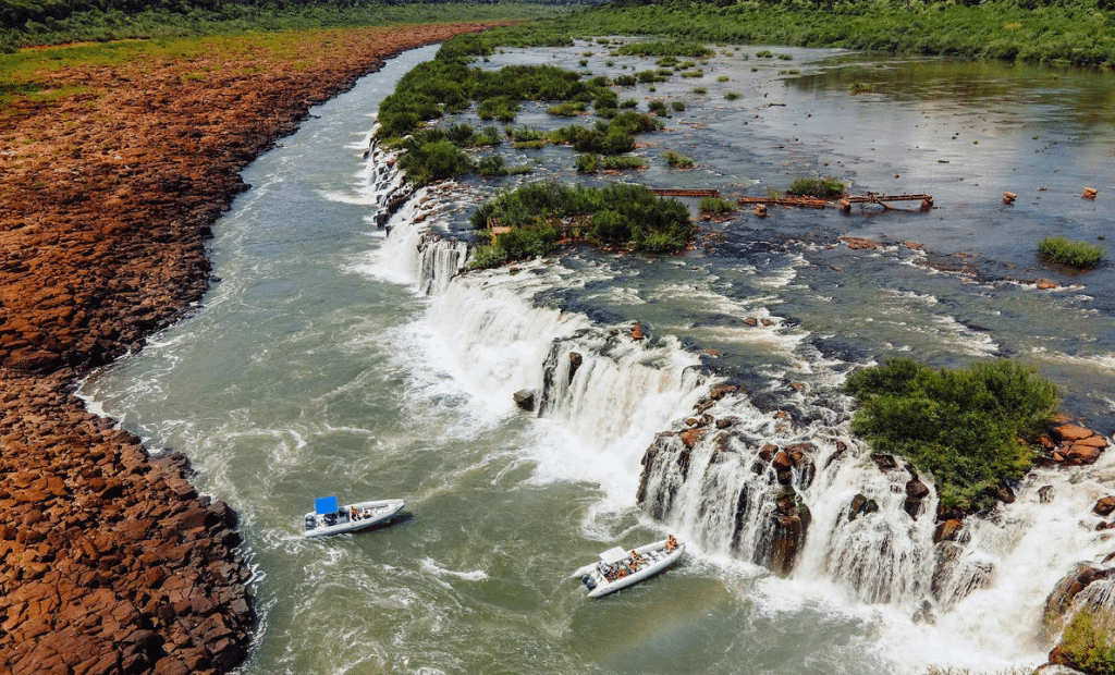 Se volvieron a habilitar los paseos en lancha en las otras “Cataratas del Iguazú”