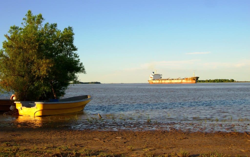 altura Paraná brusco descenso río prefectura