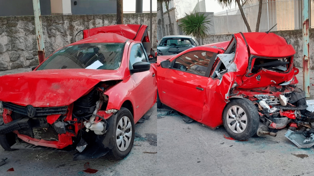 joven alcoholizada destruyó cuatro autos mar del plata marplatense