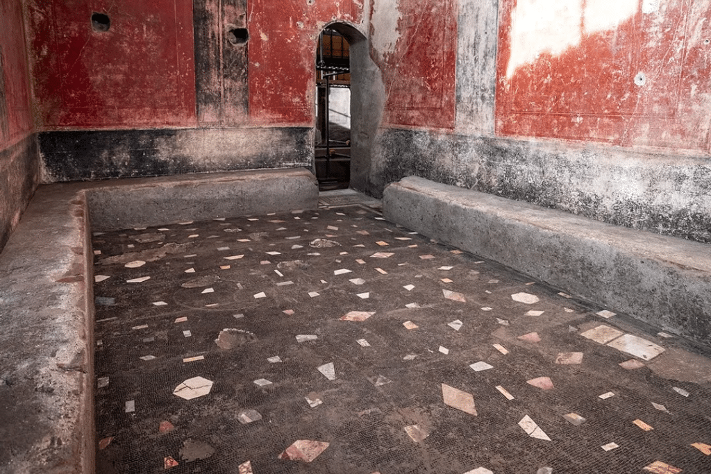 Descubrieron uno de los baños termales más grandes de la antigua Pompeya