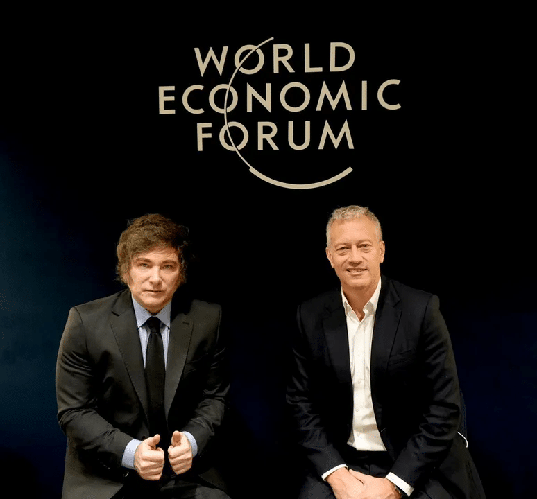 Tras exponer en Davos, Milei se reunió con CEOs en Suiza: "Buscamos avanzar con un tratado de libre comercio con Estados Unidos"