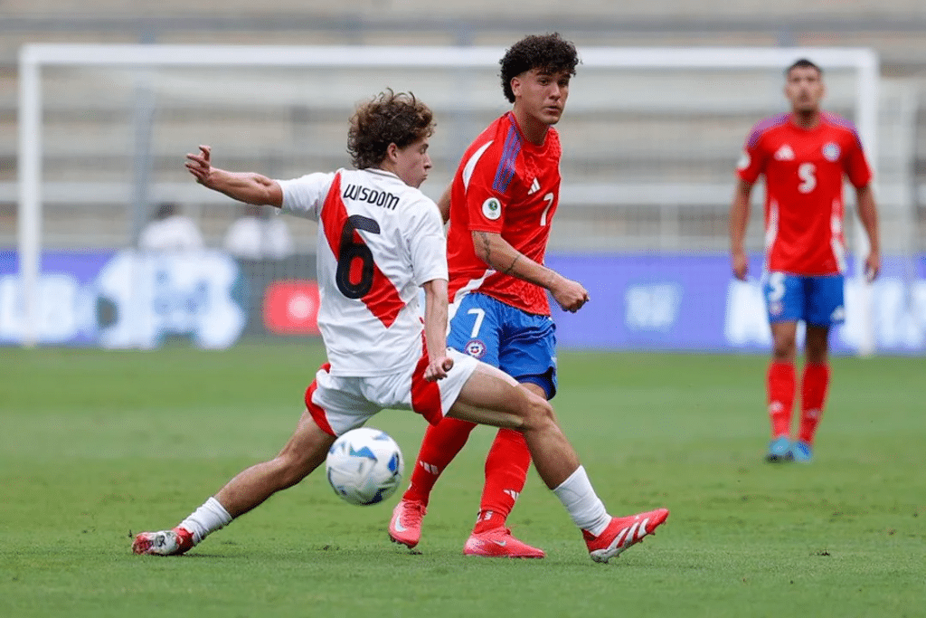 Agónico triunfo para la selección de Chile frente a Perú en el Sudamericano Sub 20