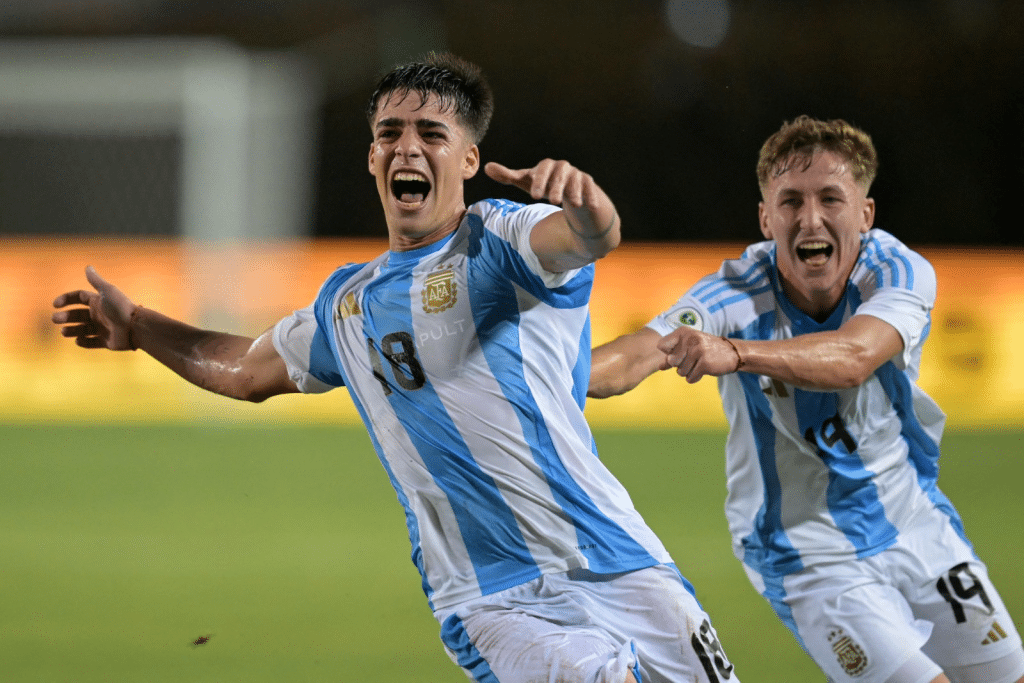 Con un golazo de Rodríguez Pagano sobre el final, la Selección Argentina Sub 20 le ganó a Bolivia