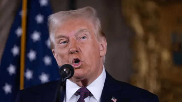 Trump dice de cambiar el nombre del golfo de México a "golfo de Estados Unidos"