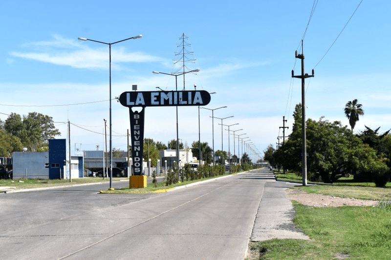 Un joven perdió el control moto accidente