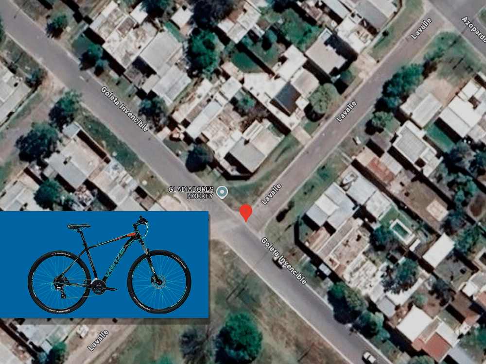 Simulaban pedir ayuda para montar un caballo y robaron la bicicleta