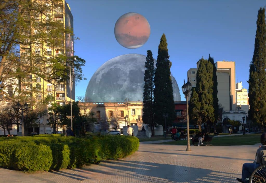 Luna Marte San Nicolás